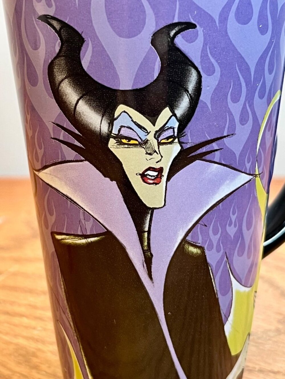 Disney Parks Maleficent Tall Latte Coffee Tea Mug Cup Sleeping Beauty Sketch - Picture 6 of 11